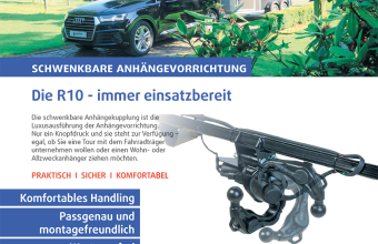 Flyer Schwenkbare Anhängervorrichtung R10